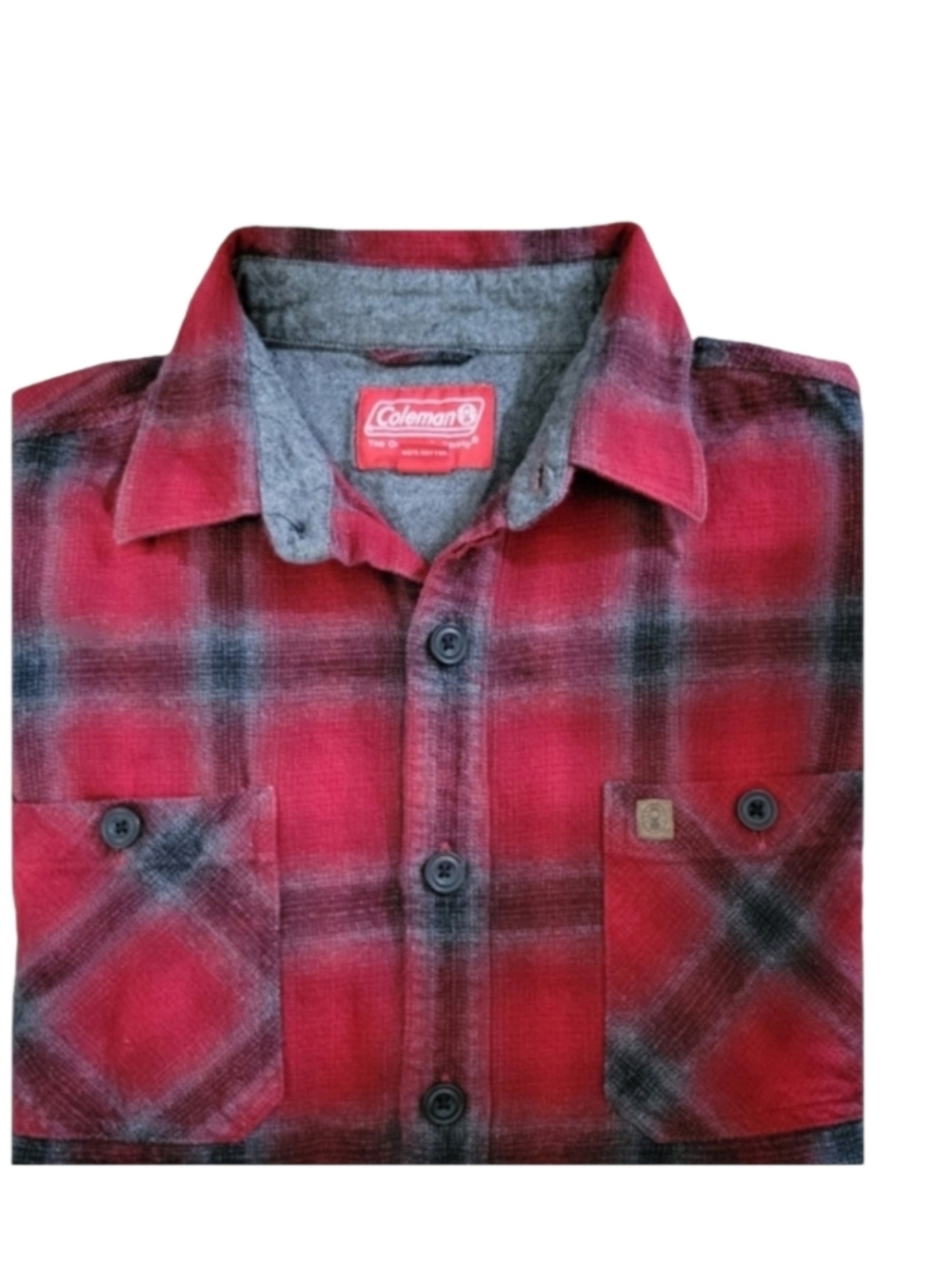 Coleman Flannel Shirt Size Medium
